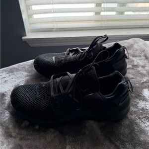 Nike Black Low-Profile Mesh Trainers